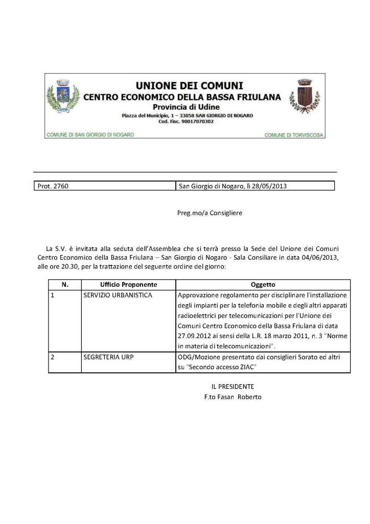 convocazione assemblea