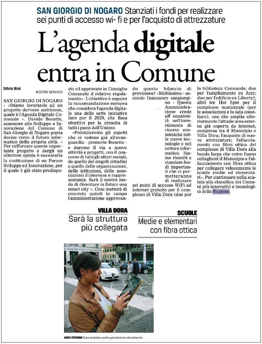 Il Gazzettino 26.08.2014