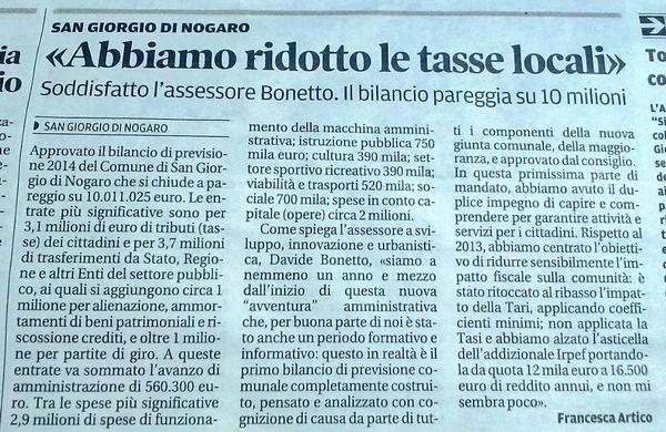 Messaggero Veneto 17.08.2014