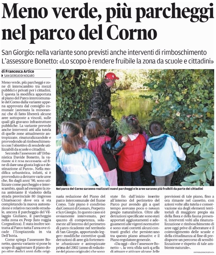 Messaggero Veneto 21.10.2015