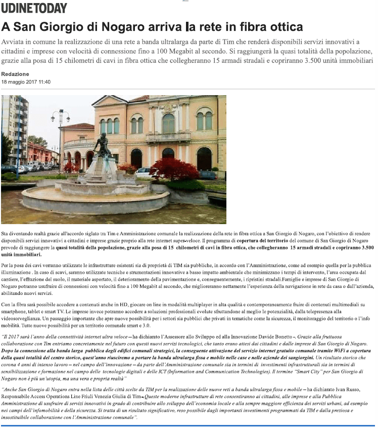 udine today 18-05-17